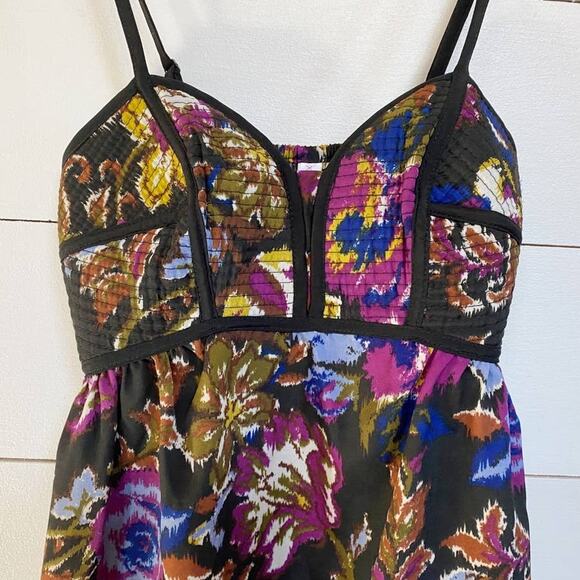 Xhilaration Corset Top Floral Mini Dress - XS EUC - Picture 5 of 11